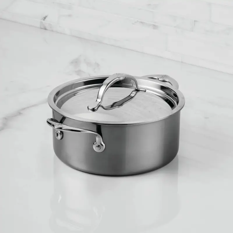 Hestan Nanobond 3-Qt Titanium-Bonded Stainless Soup Pot 1