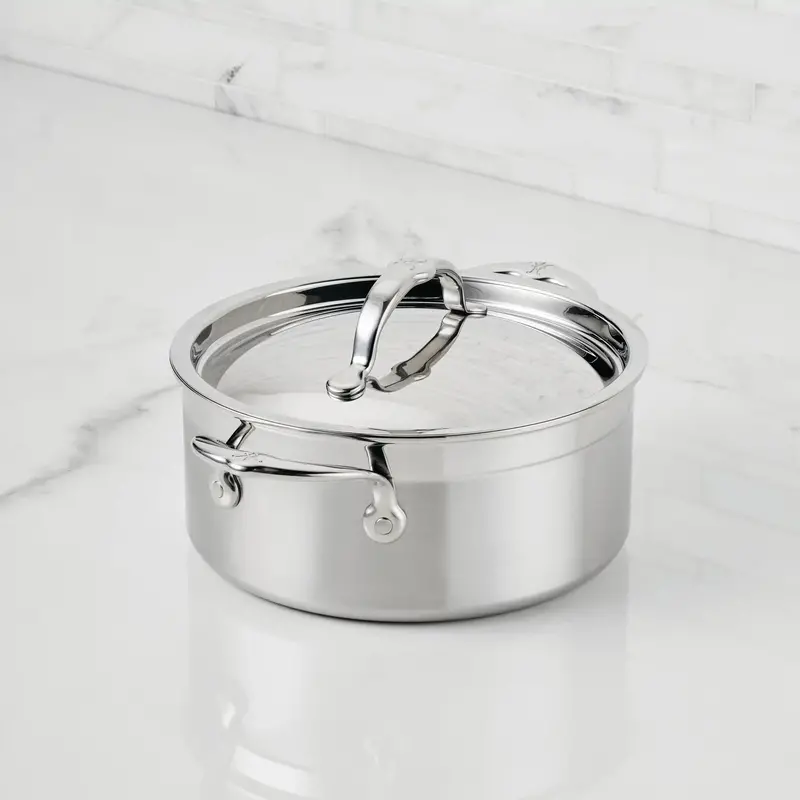 Hestan Probond 3-Quart Stainless Steel Soup Pot – Efficient Heat Distribution For Broths & Stews 1