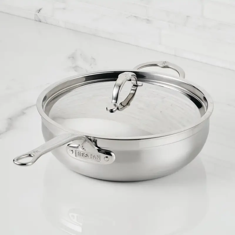 Hestan Probond 5-Quart Stainless Steel Essential Pan – Multi-Function Cookware For Daily Cooking 1