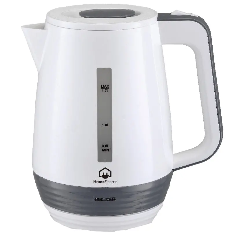 Home 1.7L 2200W Rapid-Boil Electric Kettle – Matte White Finish 1