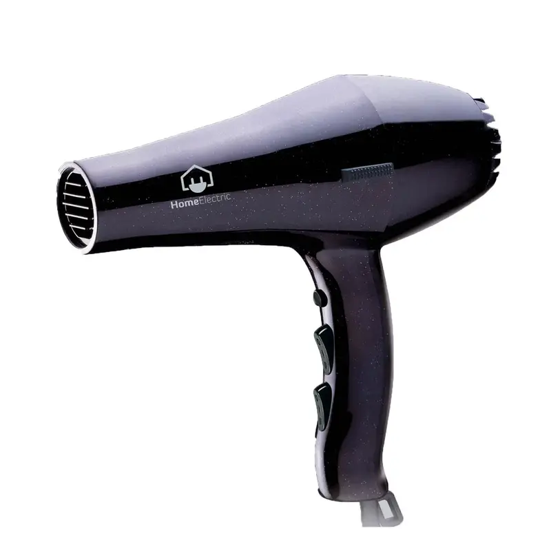 Home-Use Electric Hair Dryer – 2000W High-Power Performance, Ergonomic Design, Matte Black 1