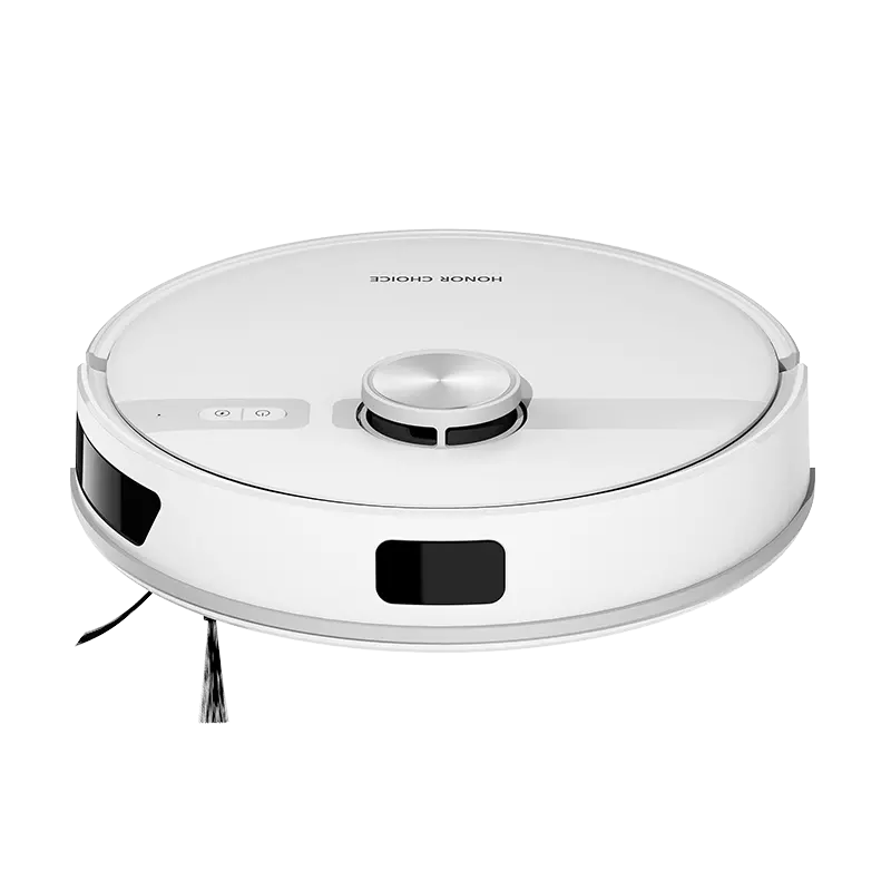 Honor Choice R3 Plus Robot Vacuum – Smart Navigation, 3000Pa Suction, Self-Charging, Minimalist White 1