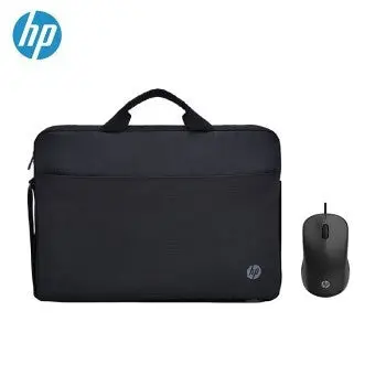 Hp 15.6-Inch Laptop Bag With Wireless Mouse Combo – Sleek Black Design 1