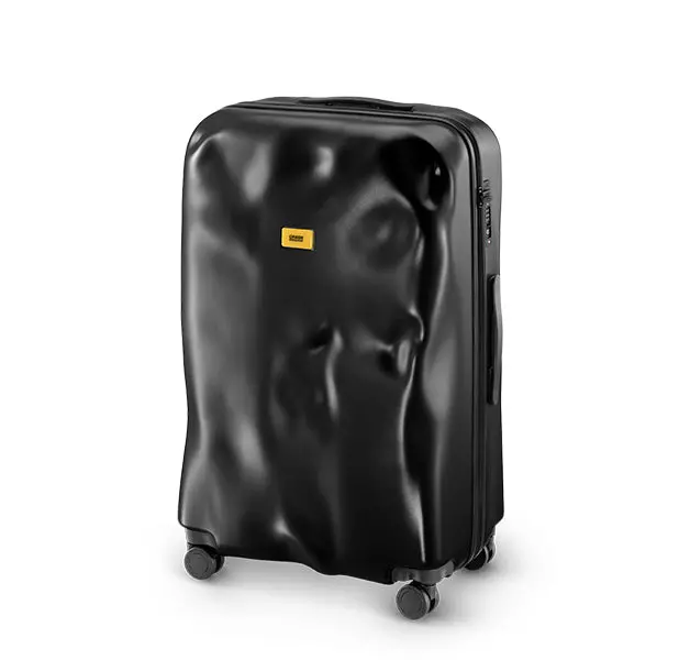 Icon Series Large Luggage In Black – Crash Baggage 1
