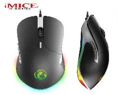 Imice High-Performance Gaming Mouse – 6400 Dpi Optical Sensor, Usb Wired 1