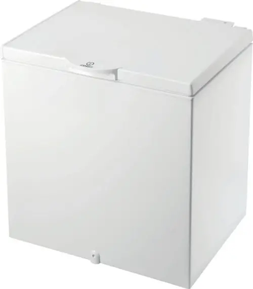 Indesit Upright Chest Freezer – 202 Litres, Energy-Efficient White Model 1