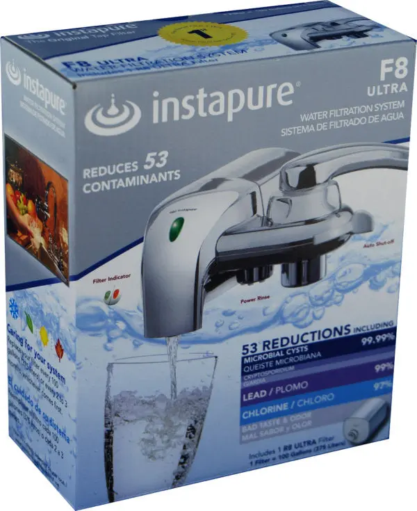 Instapure F8 Ultra Countertop Tap Water Filter 1