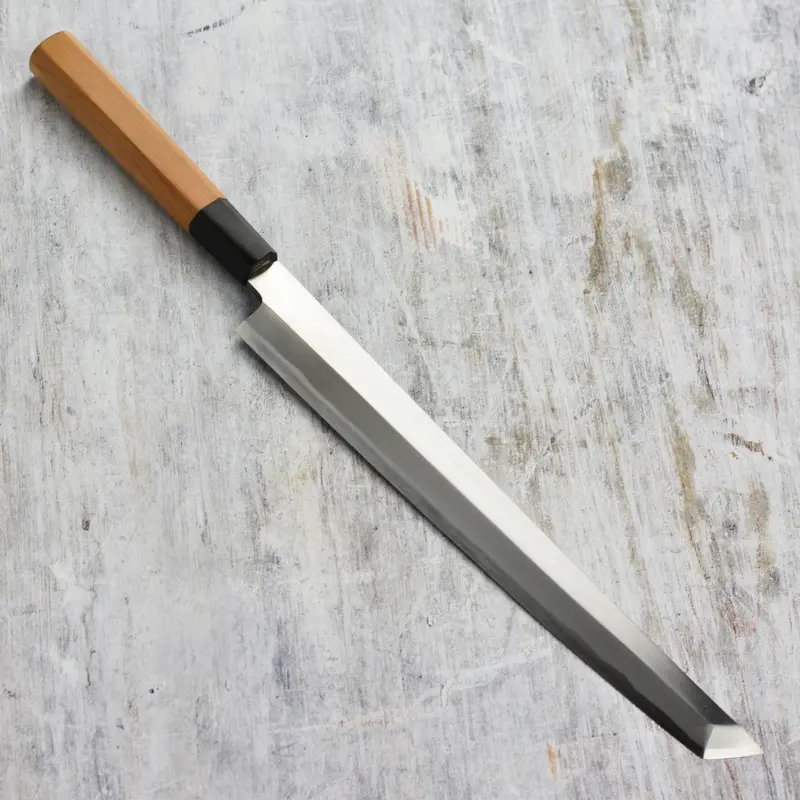 Itsuo Doi Aogami #2 Migaki Sakimaru Takohiki – 10.6 Inches, Single-Bevel 1