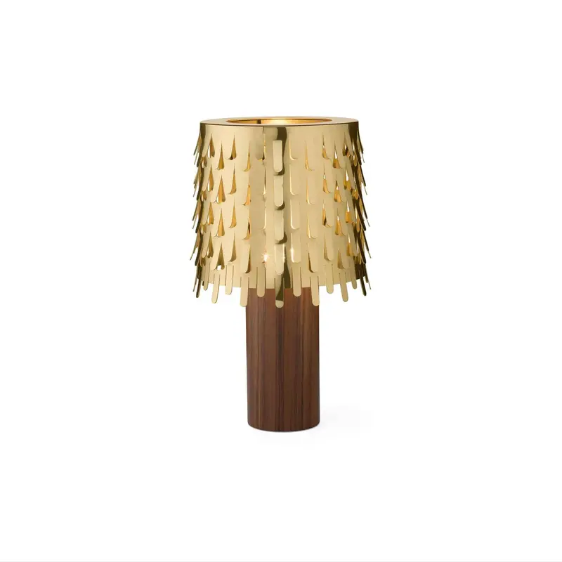 Jackfruit Wood Pendant Lamp By Campana Brothers 1