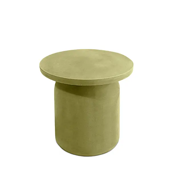 Juju Side Table In Moleskin Fabric By Garth Roberts 4