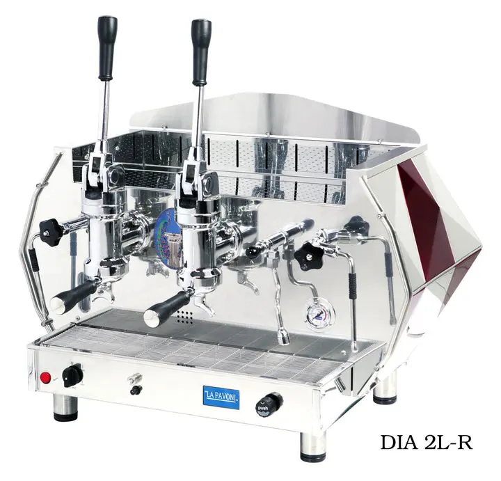 La Pavoni Diamante (Dia) 2-Group Manual Lever Espresso Machine 1