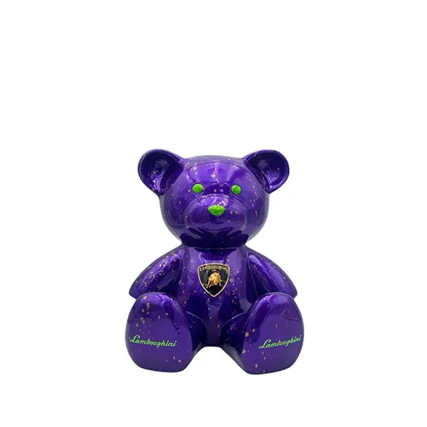 Lamborghini Purple Teddy Bear – Naor Limited-Edition Automotive-Themed Soft Toy 1