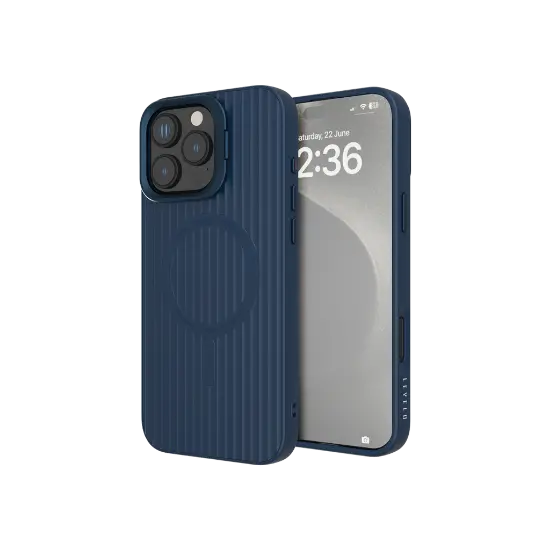 Levelo Livia Tpu Case For Iphone 16 Pro Max – Flexible Silicone, Blue Hue 1