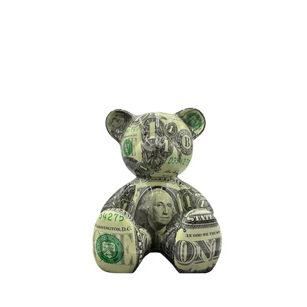 Love Is Money Teddy Bear – Naor Satirical Designer-Inspired Plush 1
