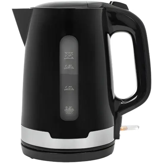 Luxury High-Gloss 1.7L Jug Kettle – 2200W, Premium Black Finish 1