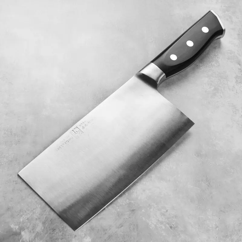 Maestro Wu Traditional Chinese Cleaver – 6.5 Inch Versatile Kitchen Tool 1
