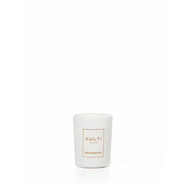 Mediterranean White Scented Candle 1