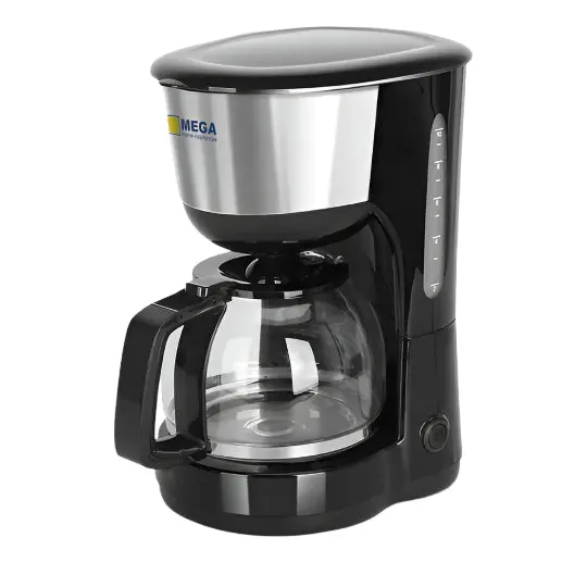 Mega 1.25L 1000W Programmable Drip Coffee Maker – Black 1