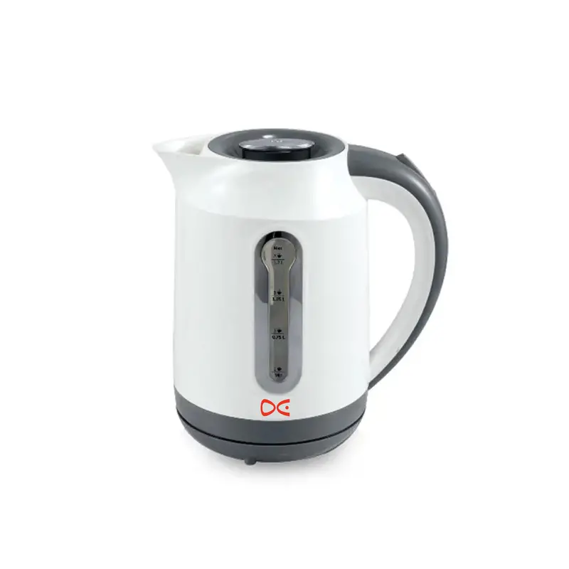 Mega 1.7L Plastic Electric Kettle – 2200W Quick-Boil White Model 1