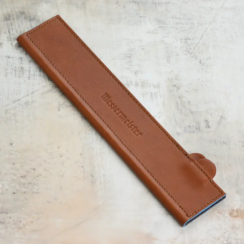 Messermeister 10.5-Inch Magnetic Leather Edge Guard For Large Knives 1