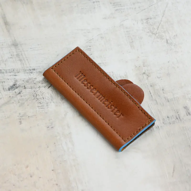 Messermeister 4-Inch Saddle-Style Magnetic Leather Edge Guard 1