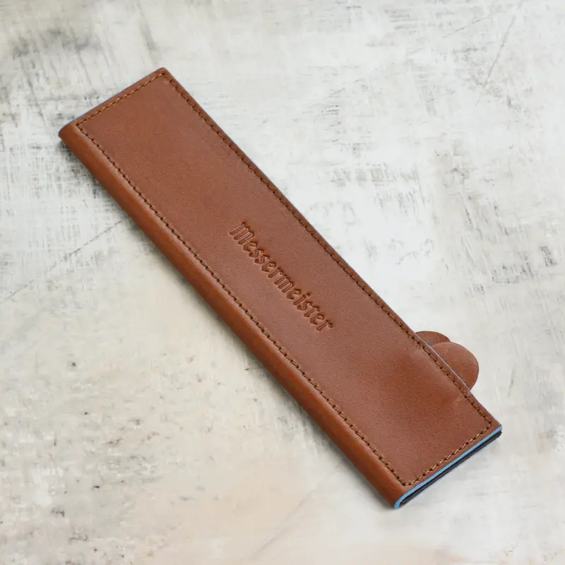 Messermeister 8.5-Inch Saddle Magnetic Leather Edge Protector 1
