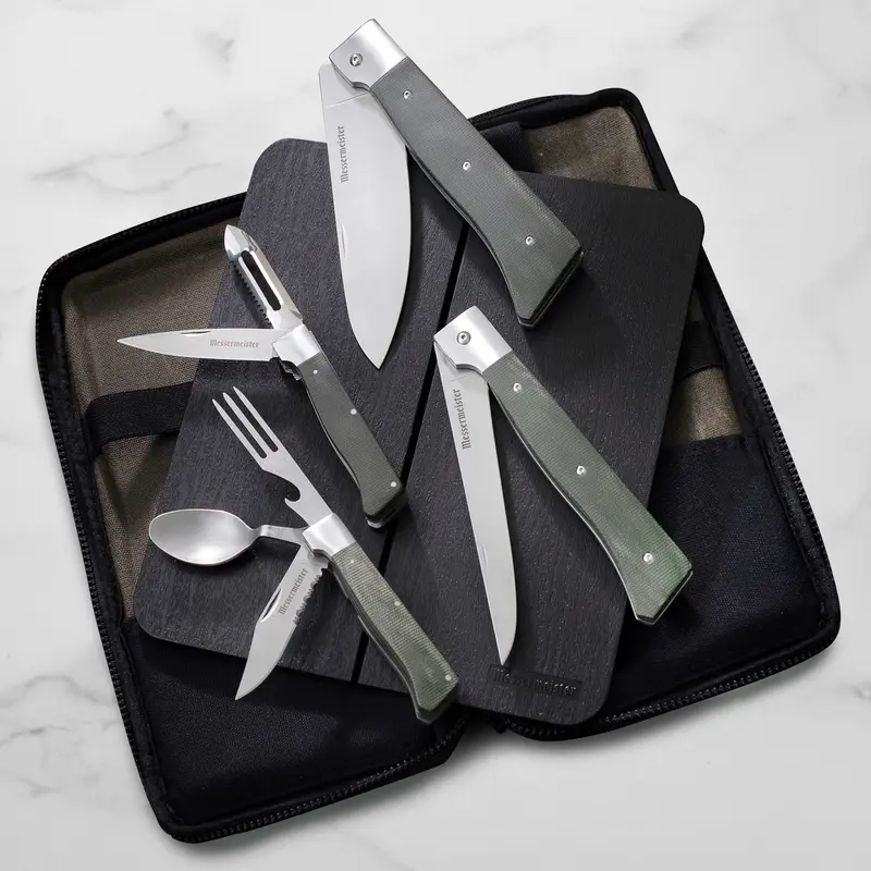 Messermeister Adventure Chef 6-Piece Knife Set – Outdoor-Ready Culinary Kit 1