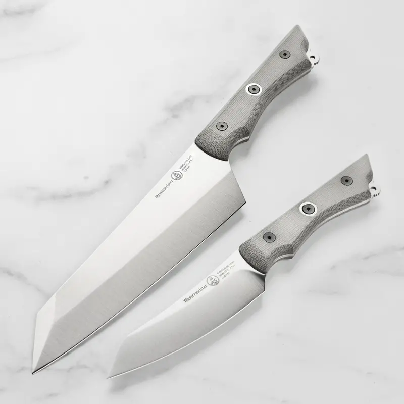 Messermeister Overland Knife Duo – 4.5" Utility + 8" Chef'S Knife 1