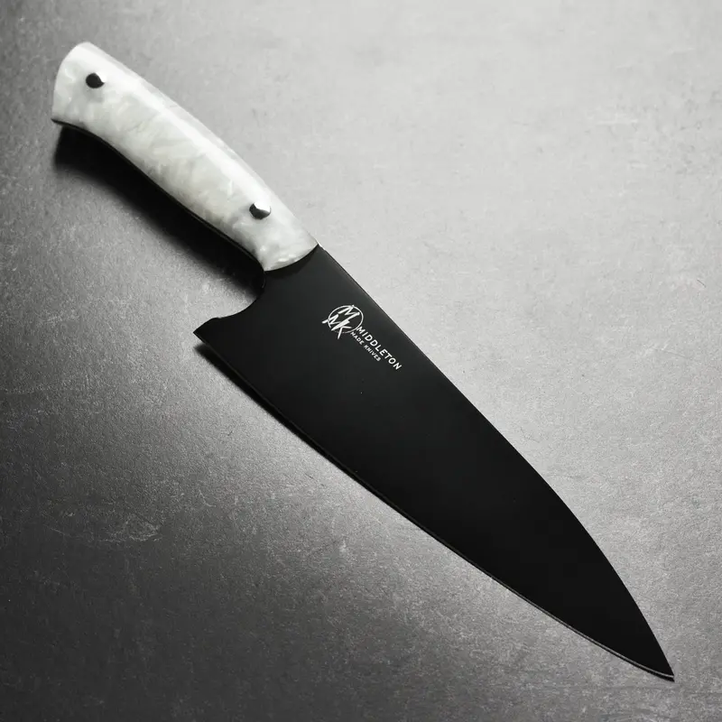 Middleton Pearl Echo Chef'S Knife – 8" Premium Stainless Steel 1