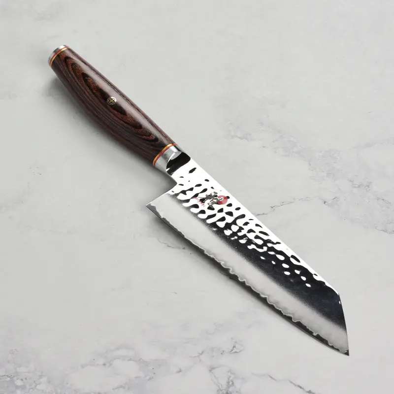 Miyabi Artisan Sg2 6.5" Bunka Knife – Hand-Honed 99-Layer Damascus Clad Blade 1