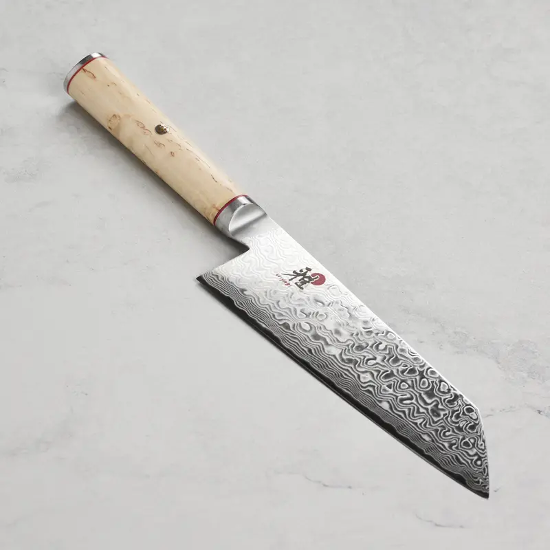 Miyabi Birchwood Sg2 6.5" Bunka Knife – Ice-Hardened Powder Steel, Natural Birch Handle 1