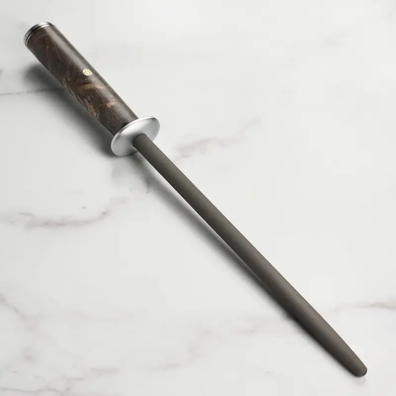Miyabi Black 9-Inch Tungsten Carbide Honing Steel 1