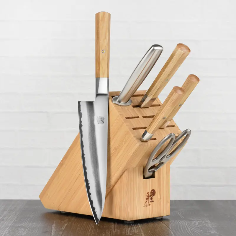 Miyabi Koya 7-Piece Knife Block Set – Premium German-Japanese Hybrid Collection 1