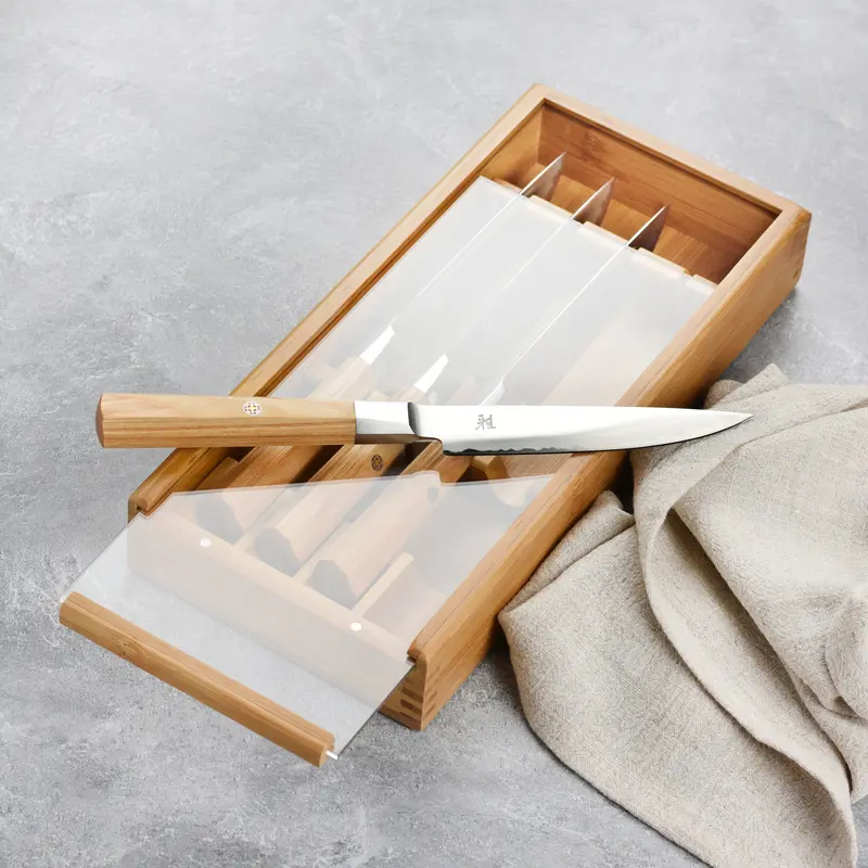 Miyabi Koya Bamboo-Handled 4-Piece Steak Knife Set 1
