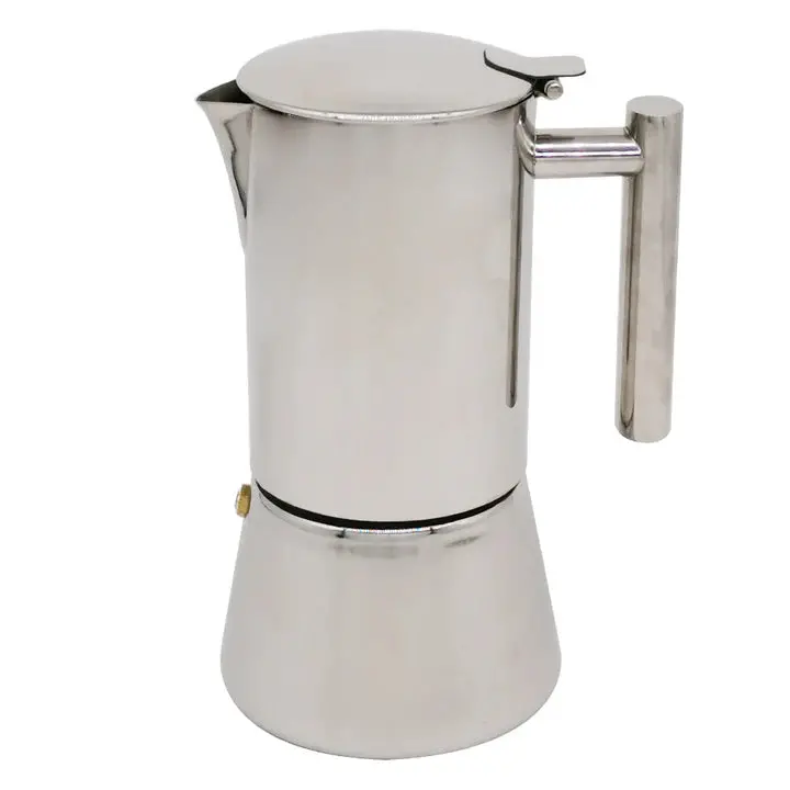Monza Stainless Steel Espresso Maker Compatible With Induction – 6 Cups 1
