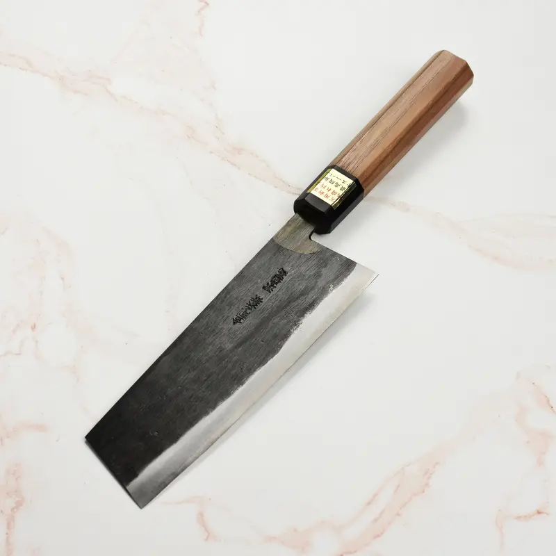 Moritaka 7-Inch Aogami Super Carbon Steel Bunka Knife – Versatile Japanese Kitchen Knife 1