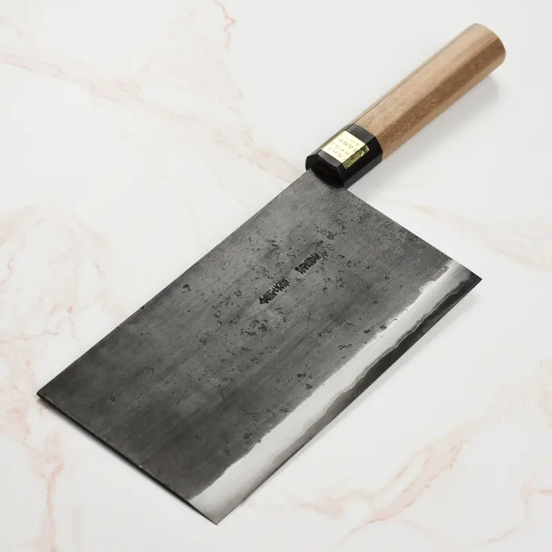 Moritaka 8.25-Inch Aogami Super Carbon Steel Chinese Chef Knife – Full-Tang Forged Blade 1