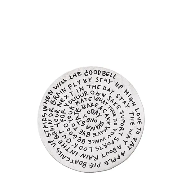 Morning Thoughts Round Area Rug 1