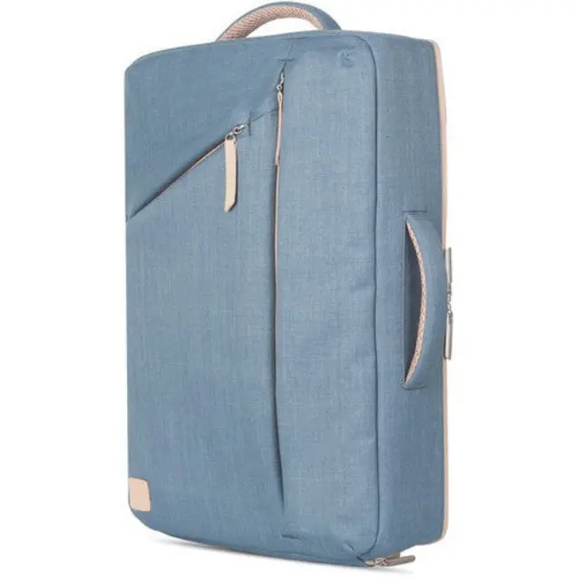 Moshi Venturo 15-Inch Laptop Backpack – Slim Blue Carryall With Tablet Sleeve And Urban Aesthetic 1