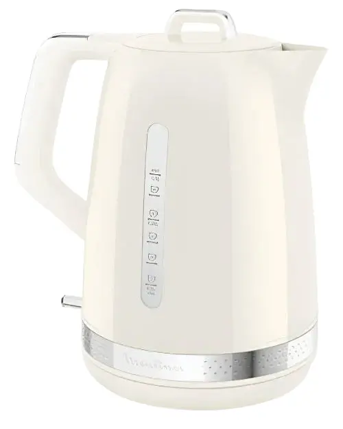 Moulinex 1.7L Fast-Heating Kettle – 2400W White 1