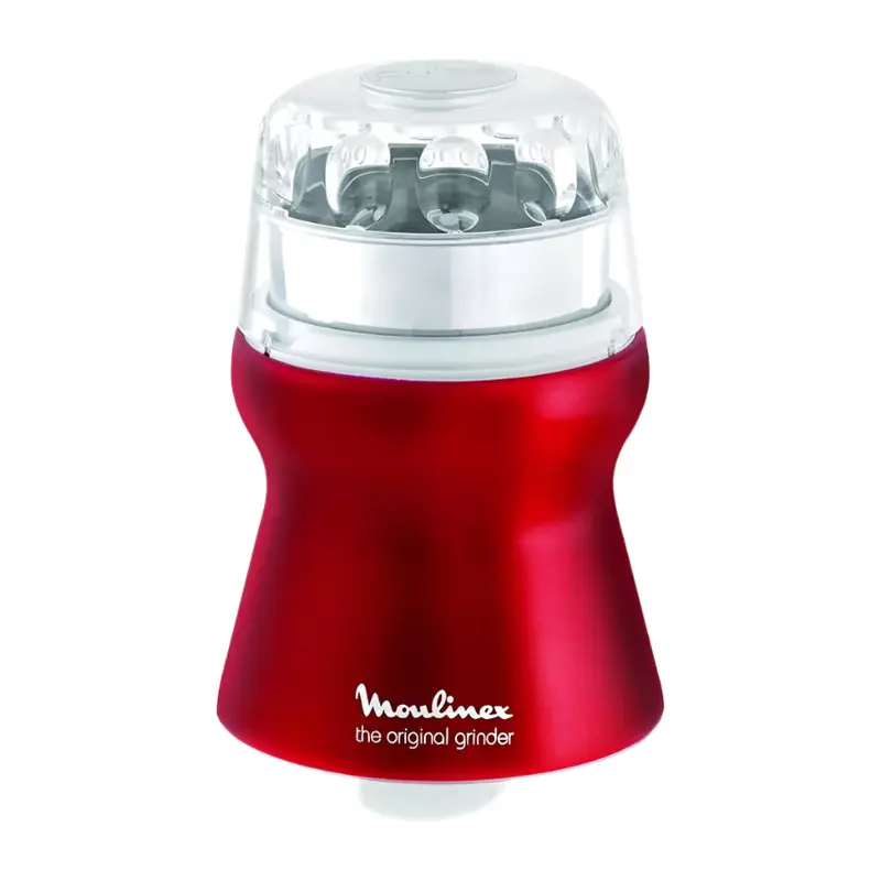 Moulinex Compact Coffee Grinder – 50G Capacity, 180W Motor, Vibrant Red Finish 1