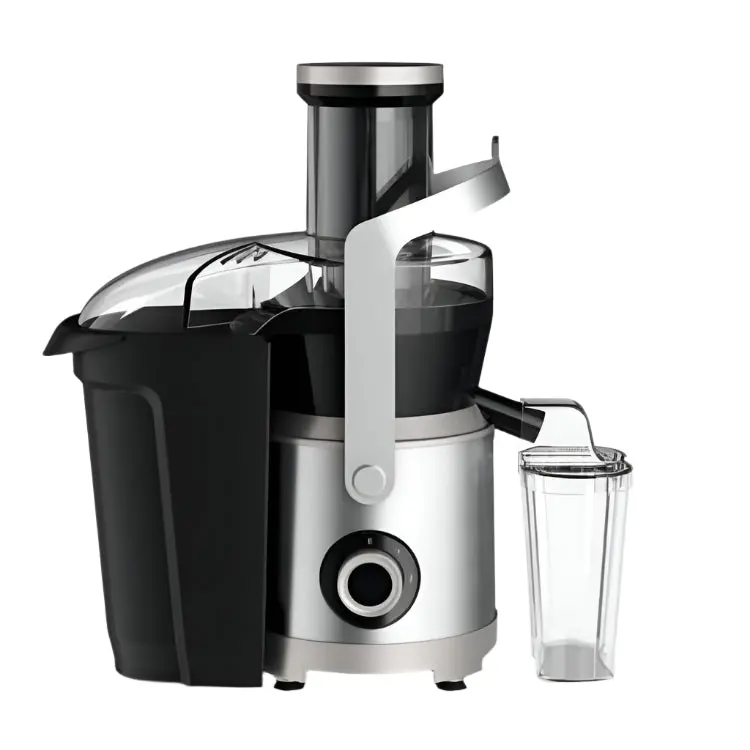 Moulinex High-Performance Centrifugal Juicer – 1000W, 2.2L Jug, Dual-Tone Black & Stainless Steel 1
