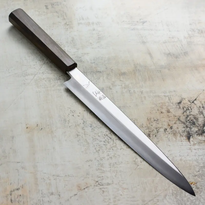 Nakagawa Ginsan Yanagiba Knife — 10.6-Inch Single-Bevel Sashimi Blade 1