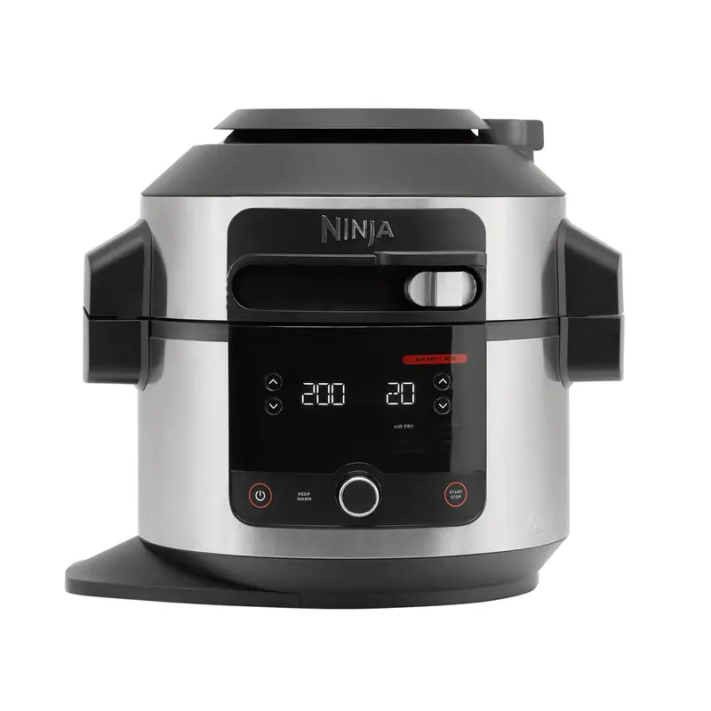 Ninja 6-Quart 11-In-1 Smart Pressure Cooker – Led Display, 6L Capacity, Silver Finish 1