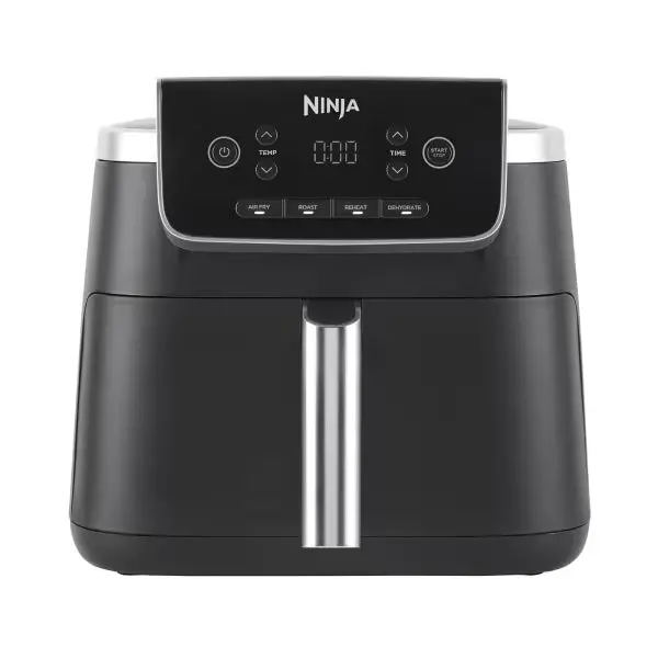 Ninja Air Fryer Pro – 4-In-1 Functionality (Air Fry, Roast, Reheat, Dehydrate), 4.7L Capacity, 2000W Performance, Matte Black 1