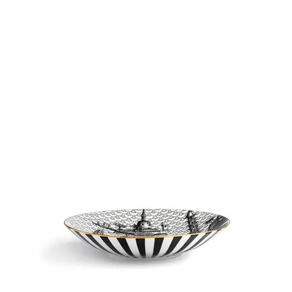 Oriental Dream Ceramic Soup Plate 1