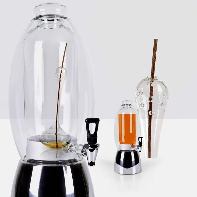 Oscar Emotional Drink Dispenser In Art Glass 1