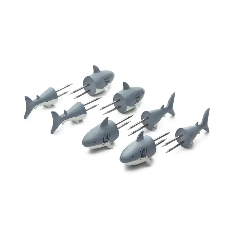 Outset Shark Corn Holders (Set Of 4) 1