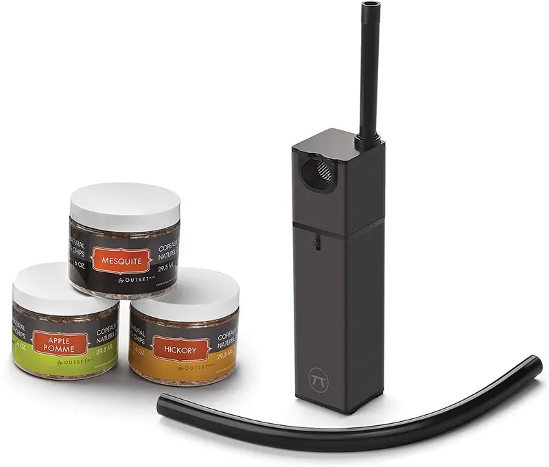 Outset Smoke Gun Kit With Hickory, Mesquite & Apple Wood Chips 1