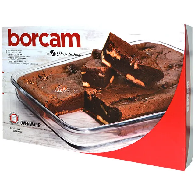 Pasabache Borcam 63.25 Oz Rectangular Ceramic Baking Dish 1